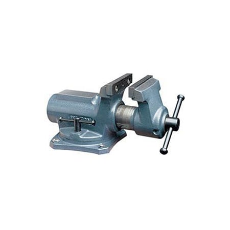 Wilton Model SBV-100 4 Jaw Width 2-1/4 Opening 2 Throat Super-Junior Vise W/ Swivel Base 63248